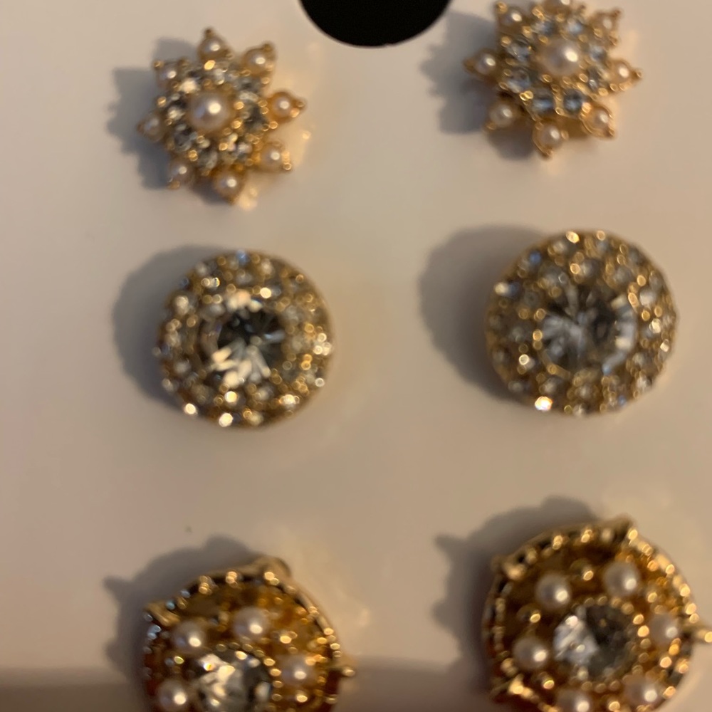 Trio Stud Earring Set - Picture 4 of 5